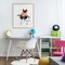 Stupell Industries Farm Animal Stack Whimsy Framed Print Under Glass, design by Kim Allen